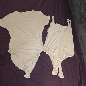 2 Nude SKIMS Body Suits Bundle